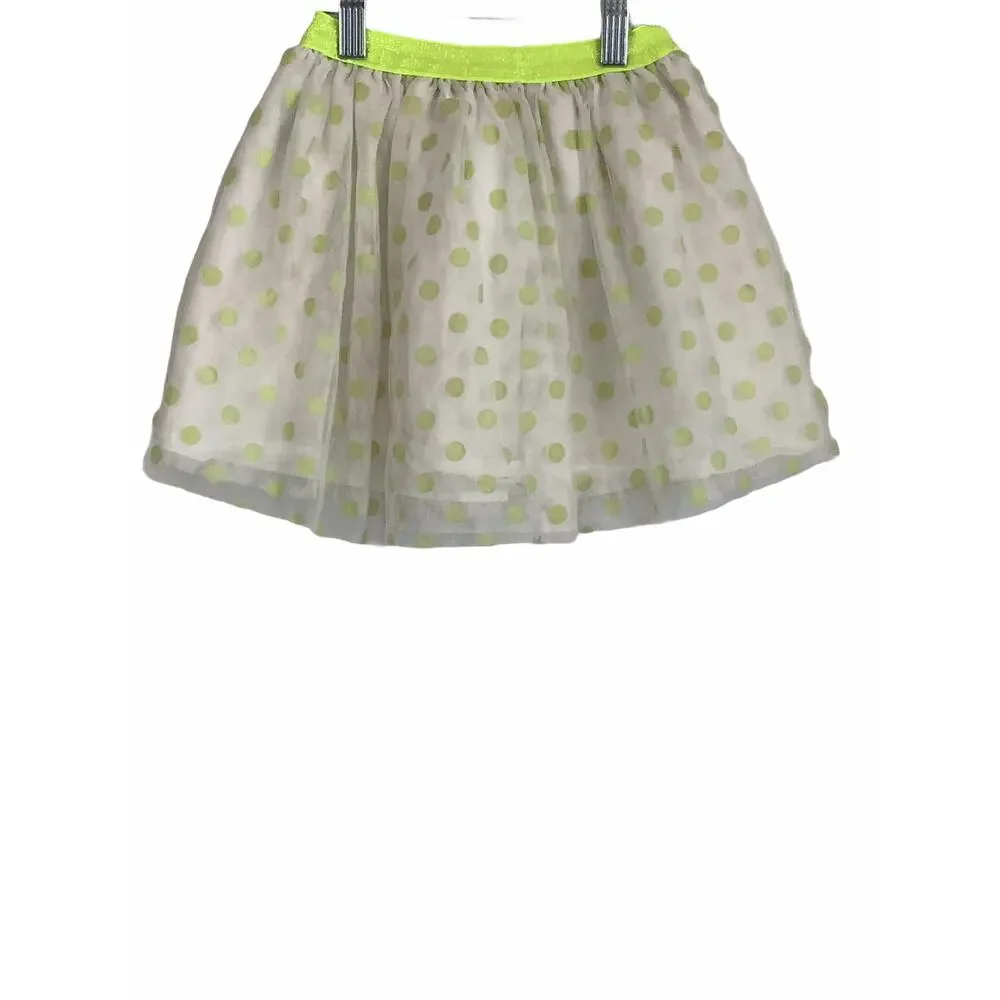 The Children’s Place Neon Polka Dot Skirt S 5/6